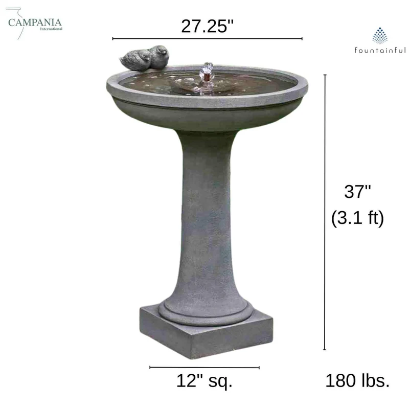 Juliet Concrete Fountain - Campania #FT310