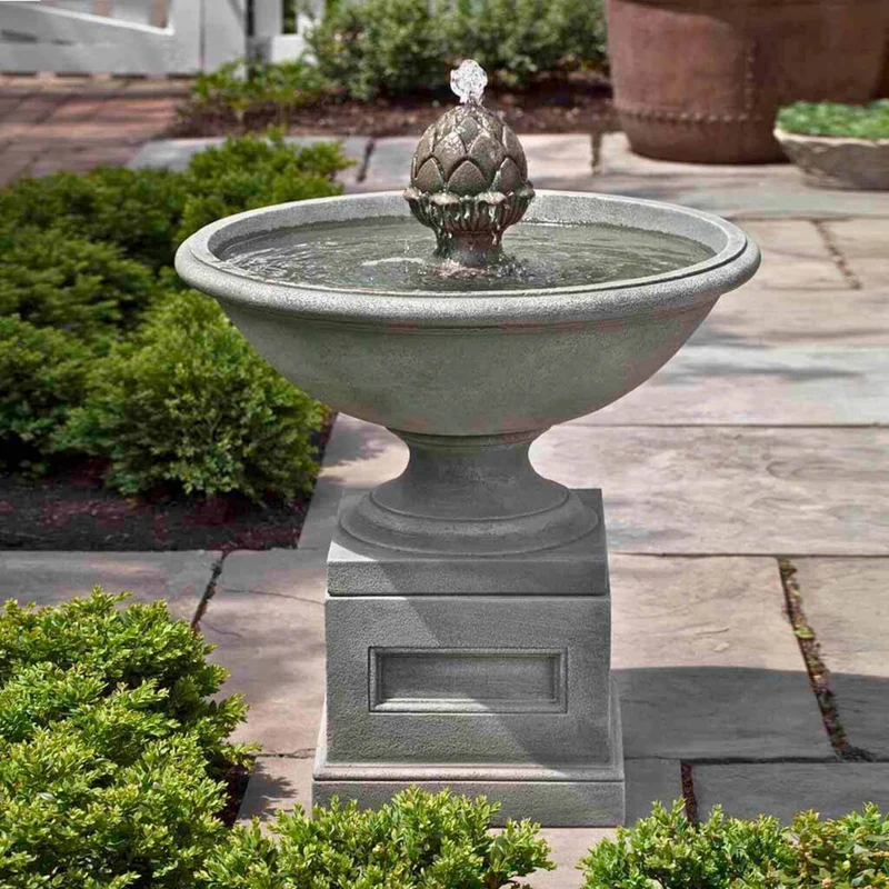 Williamsburg Chiswell Concrete Fountain - Campania #FT282