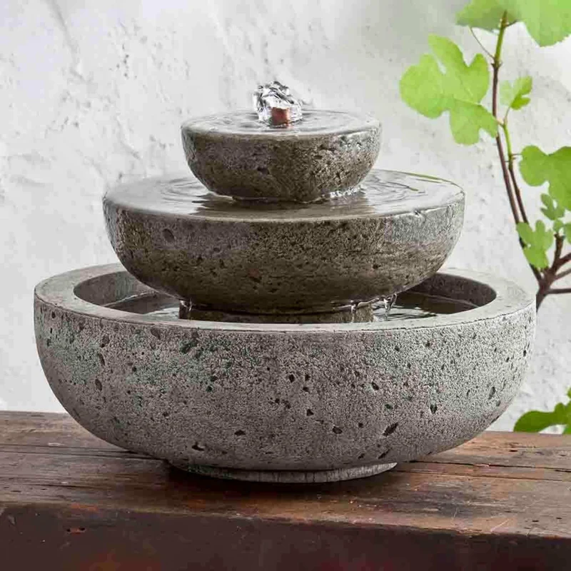 The Platia M-Series Concrete Fountain - Campania #FT161