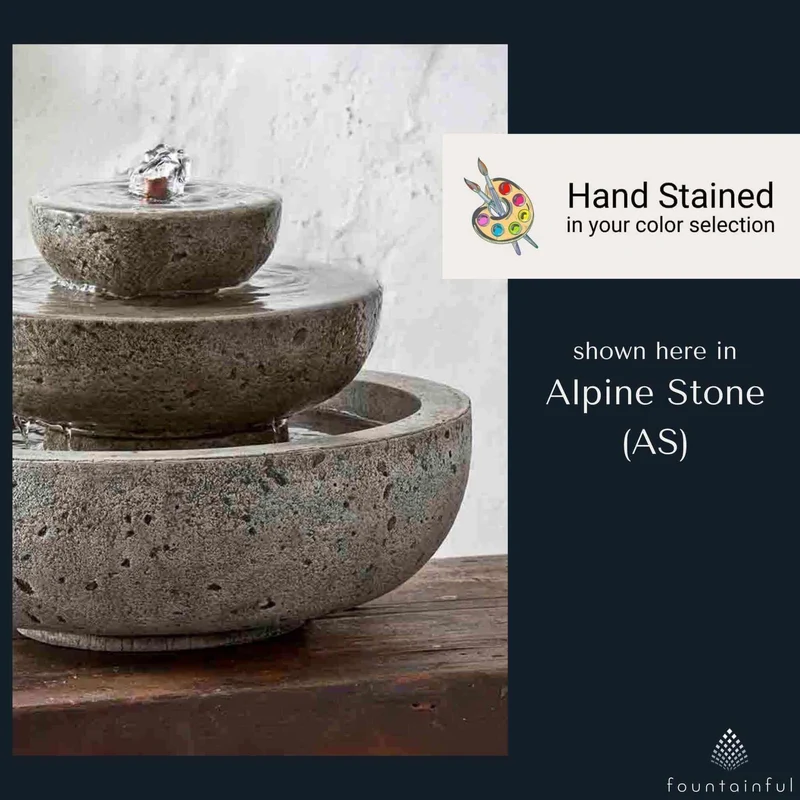 The Platia M-Series Concrete Fountain - Campania #FT161