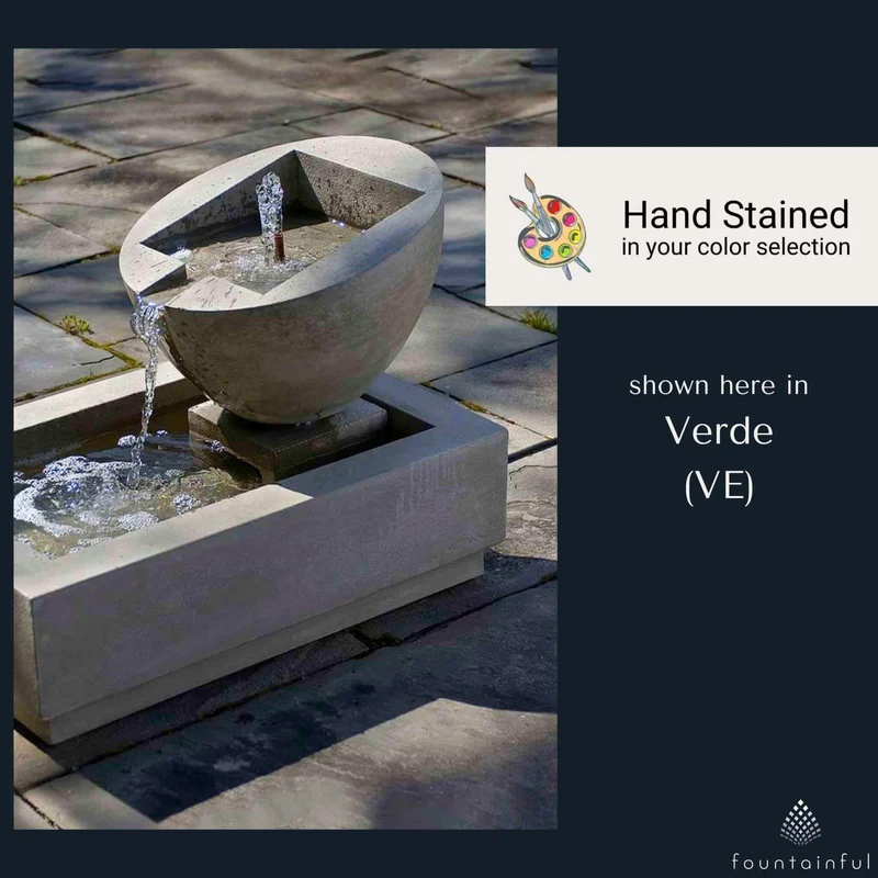 The Genesis II Concrete Fountain - Campania #FT73