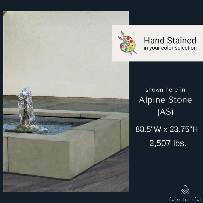 Concourse Concrete Fountain - Campania #FT343