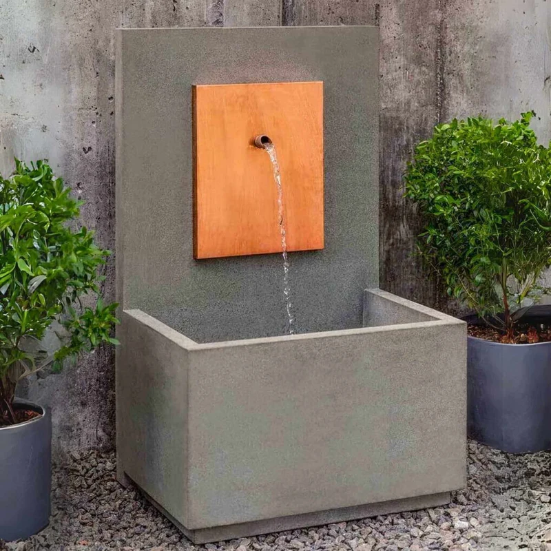 The MC2 Concrete Wall Fountain - Campania #FT332