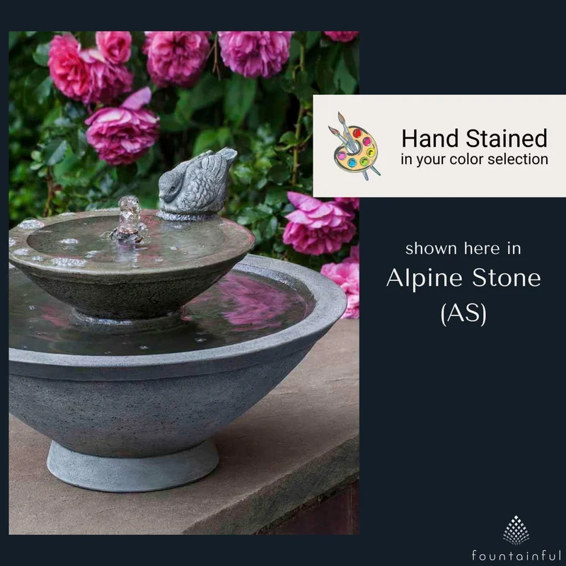 Wychwood Concrete Fountain - Campania #FT292
