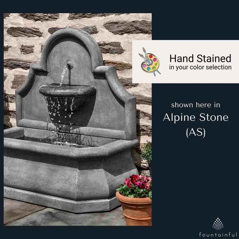 Segovia Concrete Wall Fountain - Campania #FT301