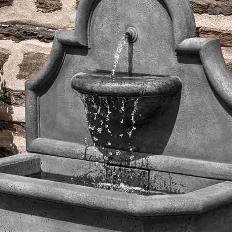 Segovia Concrete Wall Fountain - Campania #FT301