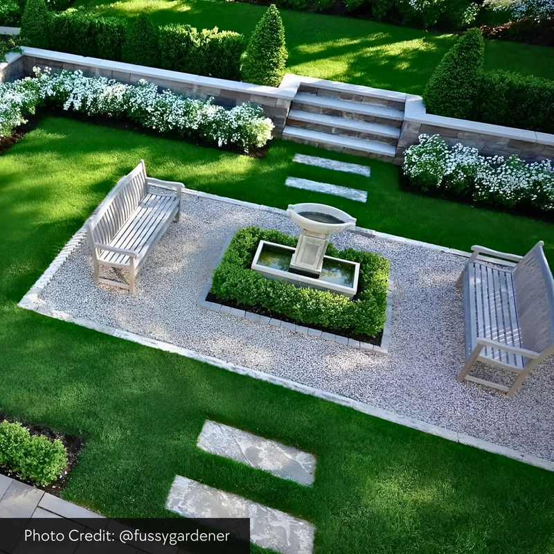 The Austin Concrete Fountain - Campania #FT206