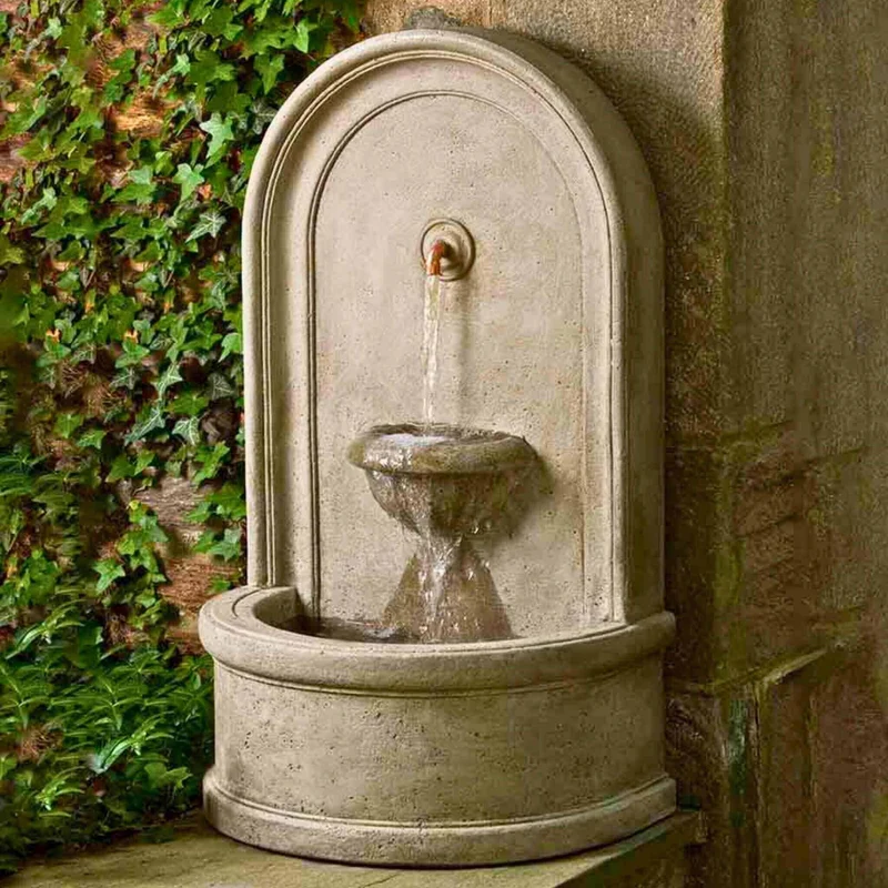Colonna Concrete Wall Fountain - Campania #FT195