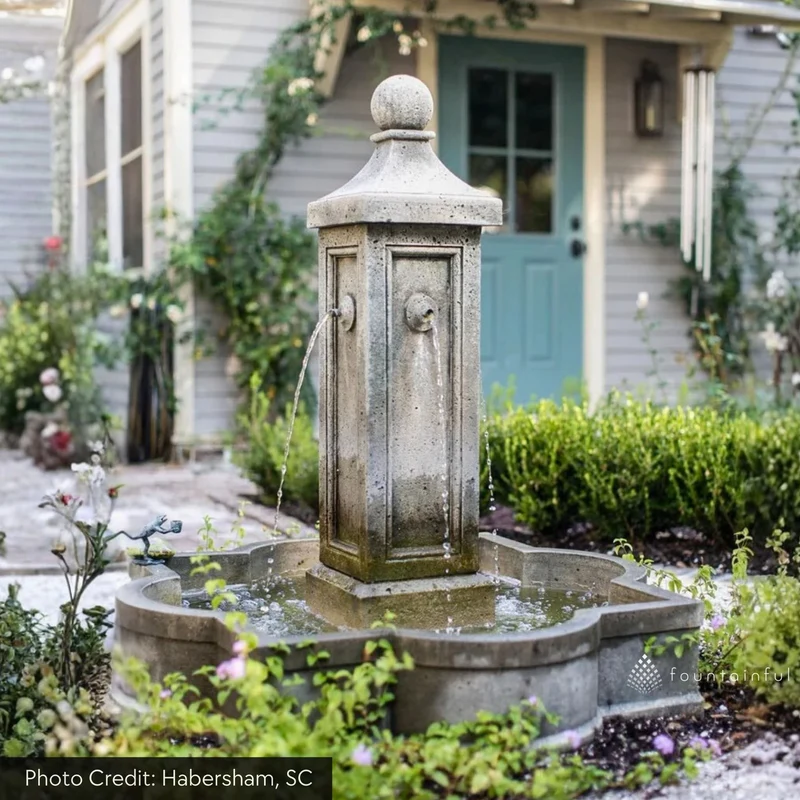 Provence Concrete Fountain - Campania #FT143