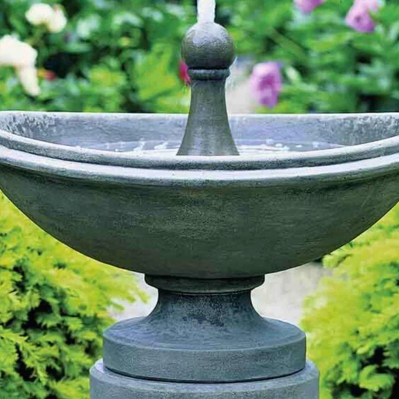 Medici Ellipse Concrete Fountain - Campania #FT53