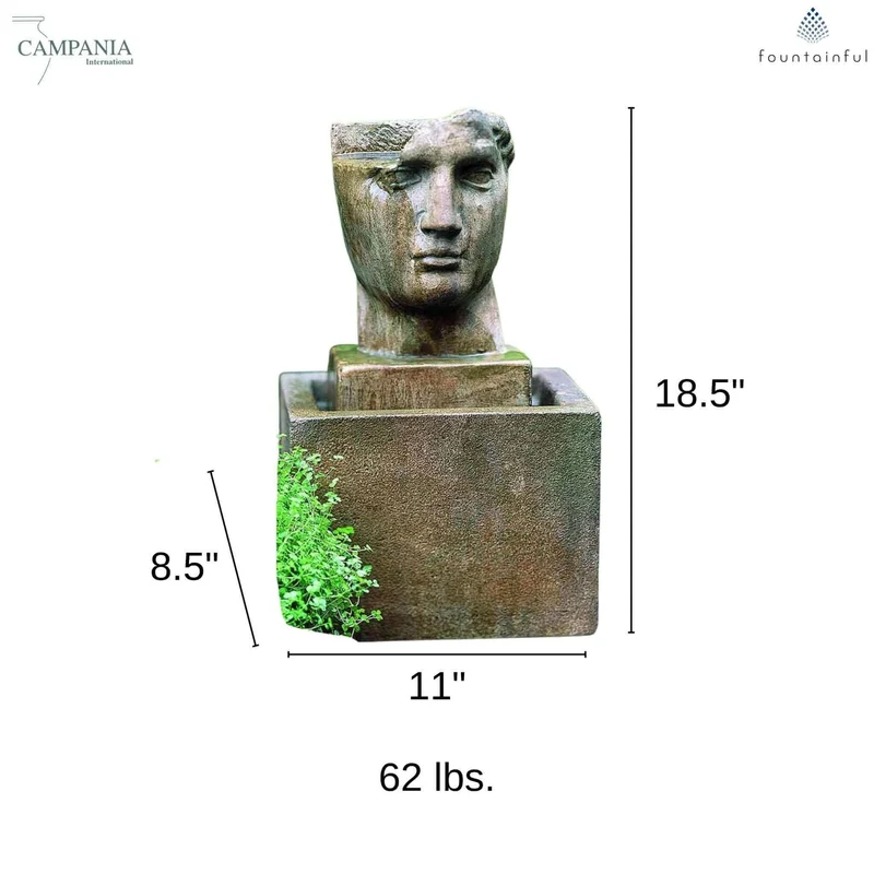 Cara Classica Concrete Fountain - Campania #FT47
