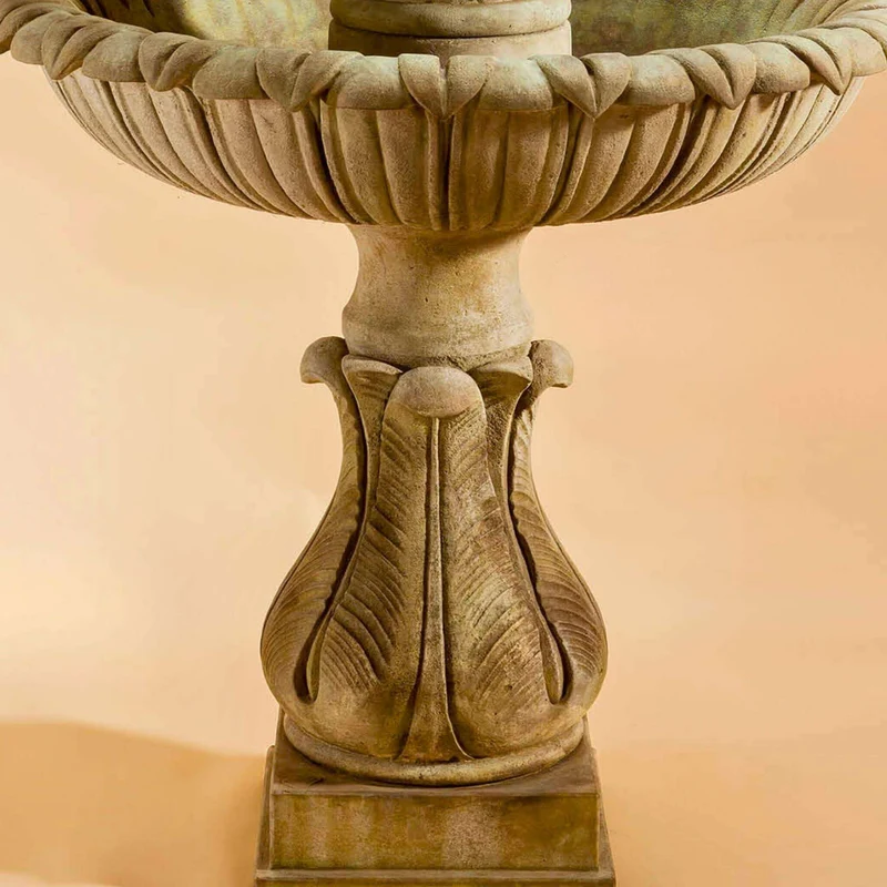 Altus Calanthia 3-Tier Concrete Fountain - Giannini #1682