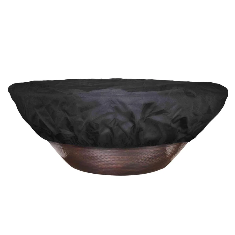 Round Fire Pit & Bowl Covers - Canvas - The Outdoor Plus
