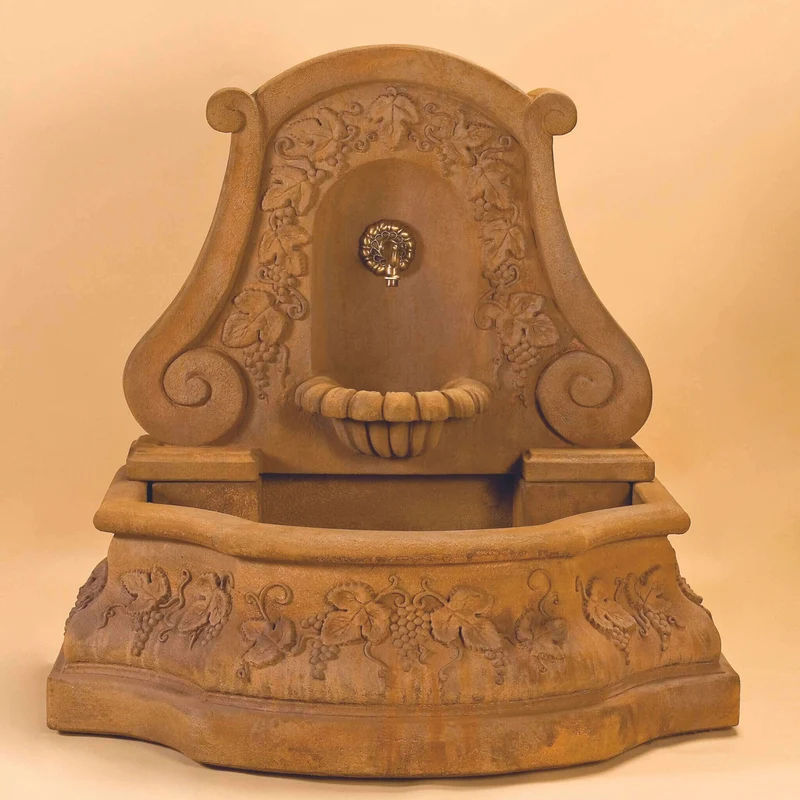 Sonoma Concrete Wall Fountain - Giannini #1402