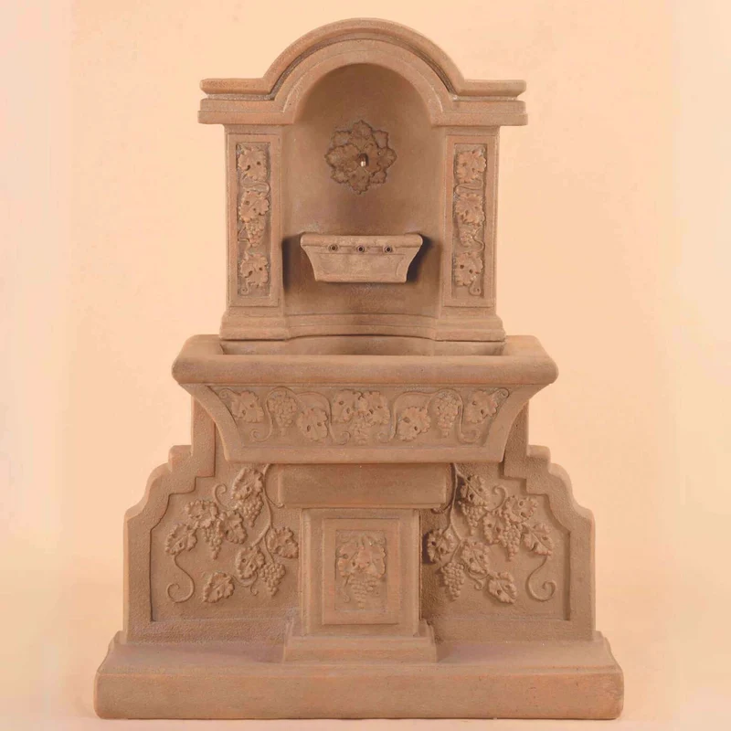 Uva Concrete Wall Fountain - Giannini #1225