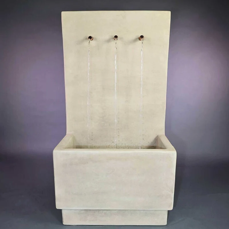 Alta Tribus Concrete Wall Fountain - Giannini #1778