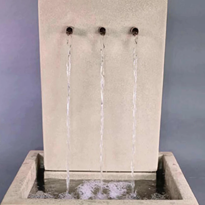 Tribus Patio Concrete Wall Fountain - Giannini #1776