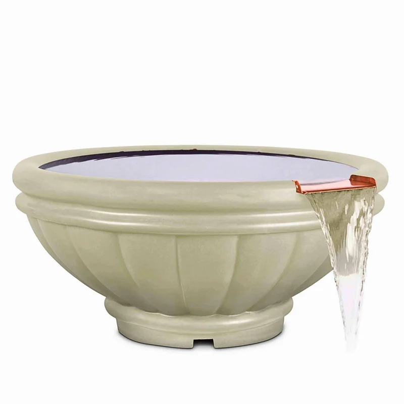 Roma Concrete Water Bowl - The Outdoor Plus