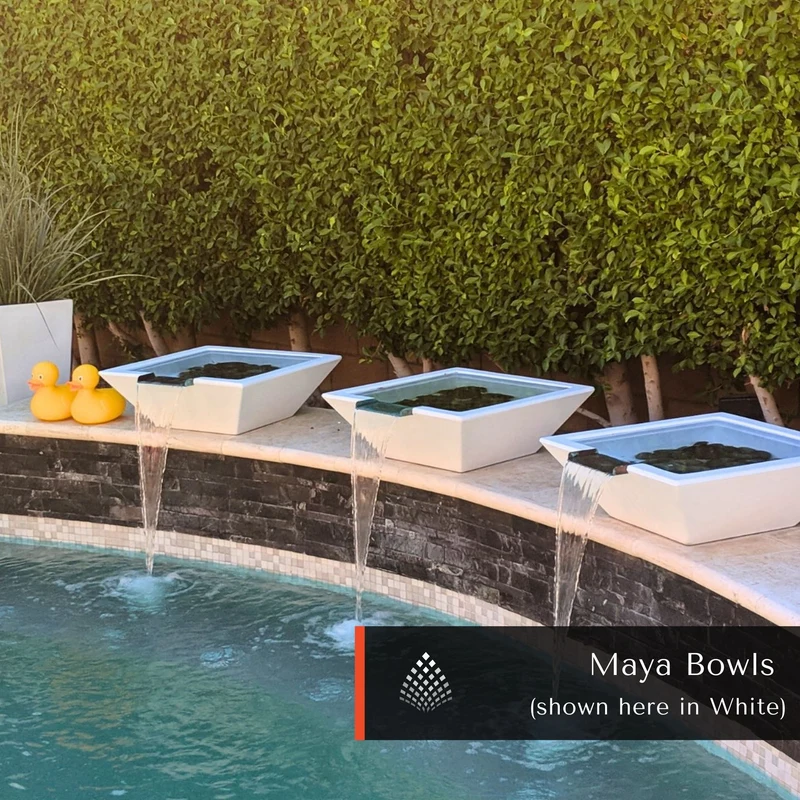Maya Concrete Water Bowl - The Outdoor Plus
