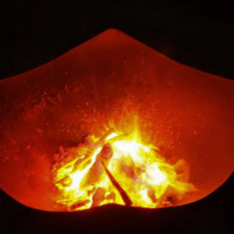 Manta Ray Wood Burning Fire Pit in Steel - Fire Pit Art