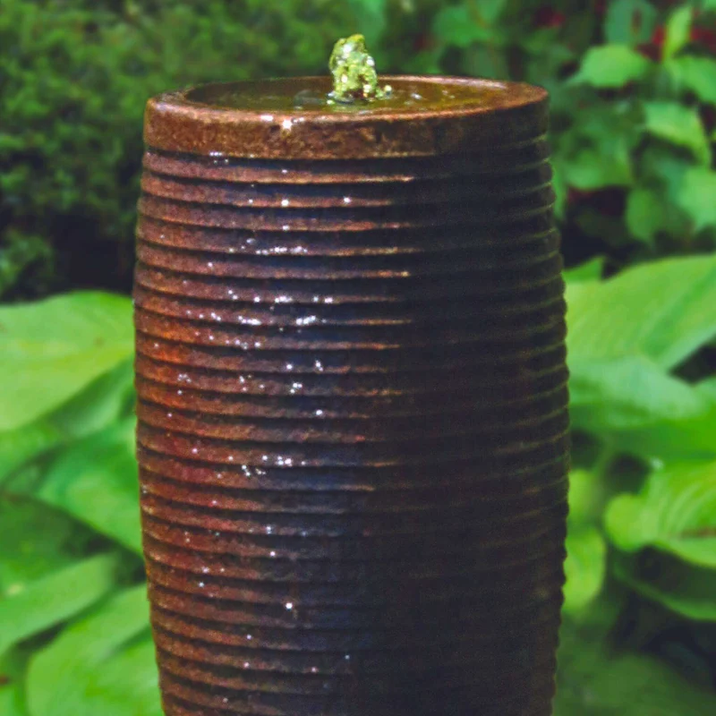 Ecatepec Urn Concrete Fountain - Massarellis #3792
