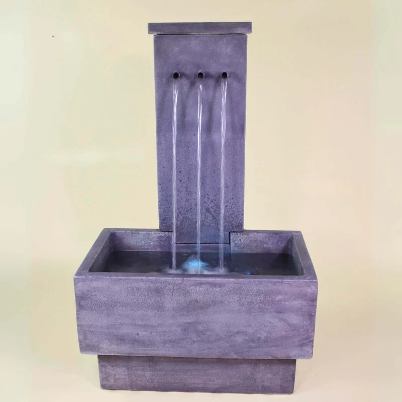 Tre Rame Concrete Wall Fountain - Giannini #1766