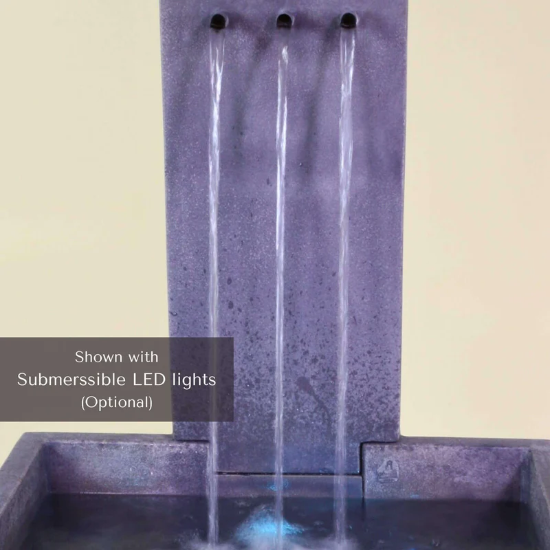Tre Rame Concrete Wall Fountain - Giannini #1766