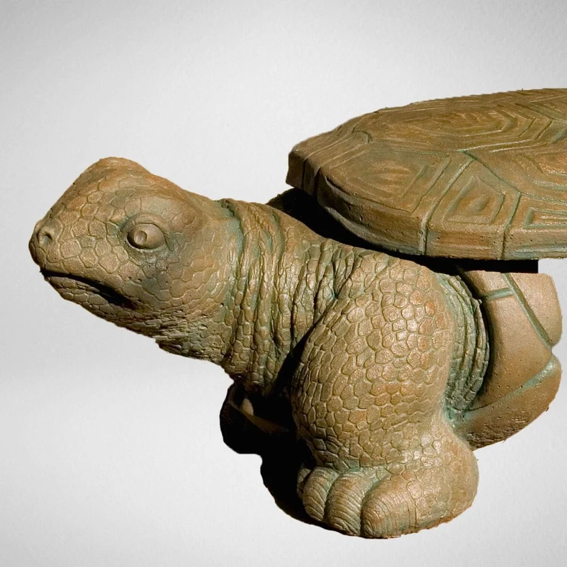 Turtle Concrete Garden Bench - Phoenix Design Cast