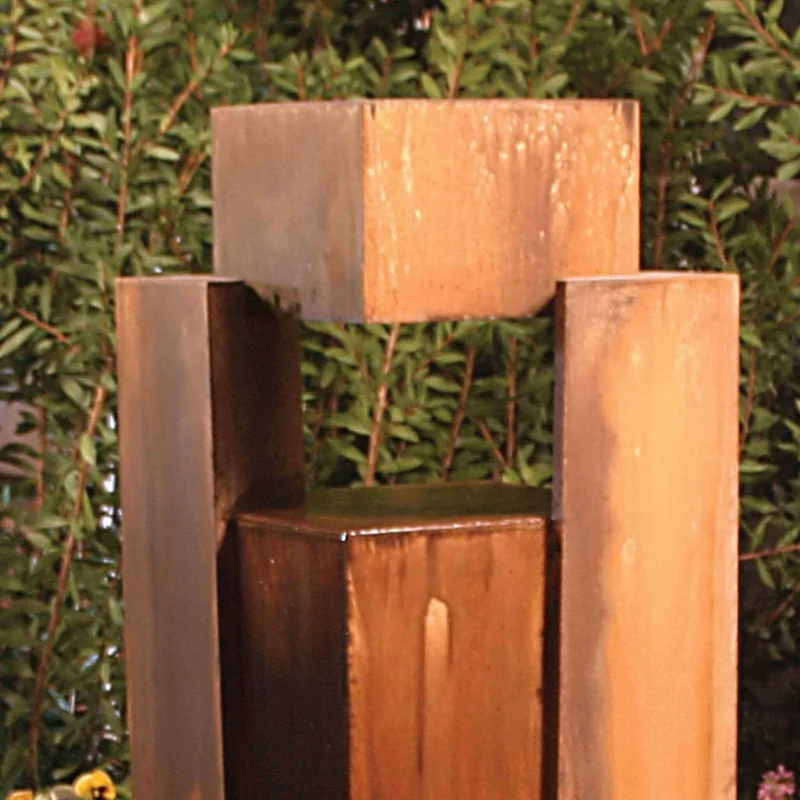 Rocket Concrete Fountain - GIST Fountains