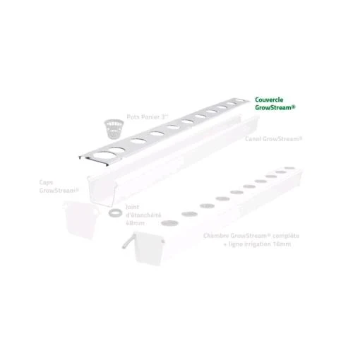 GHE/TA - COUVERCLE GROWSTREAM 40 - CV21112 - 2M