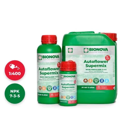 ***SU ORDINAZIONE*** BIONOVA - AUTOFIORENTE SUPERMIX - 1000L