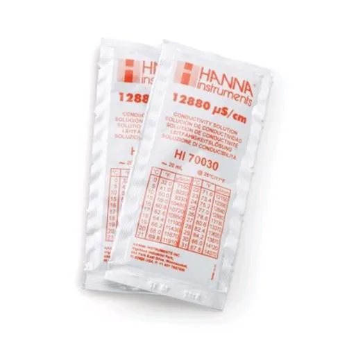 HANNA SOLUZIONE DI CALIBRAZIONE 25 BUSTINE EC 12880 20ML - HI70030P