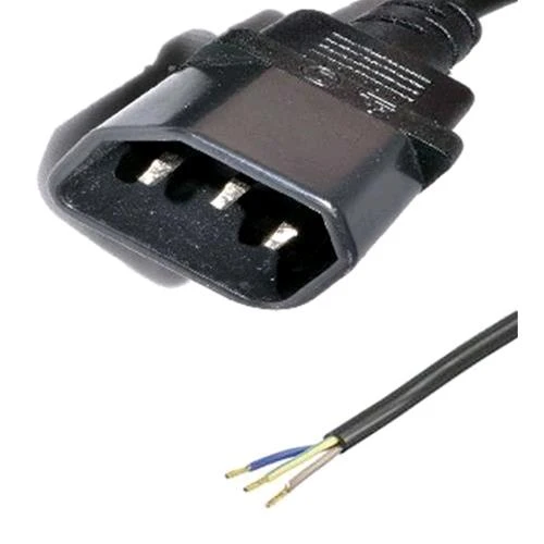 CAVO IEC SPINA R25 + PUNTALI - 3X1 10A 140 CM