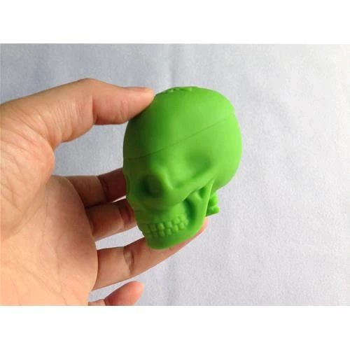 NOGOO - CONTENITORE IN SILICONE A FORMA DI TESCHIO