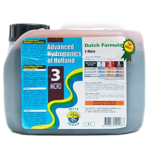 IDROPONICA AVANZATA - FORMULA OLANDESE MICRO - 5L