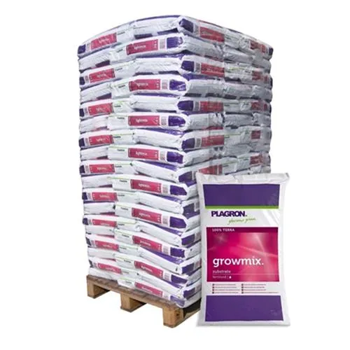 PALLET COMPLETO PLAGRON GROWMIX CON PERLITE 25L ​​(100 SACCHI)