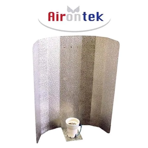 AIRONTEK STUCO - RIFLETTORE PER LAMPADE HPS IN ALLUMINIO MARTELLATO