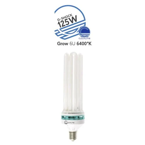 CULTILITE - G-SHOCK 125W GROW - LAMPADA CFL A BASSO CONSUMO - 6400?K