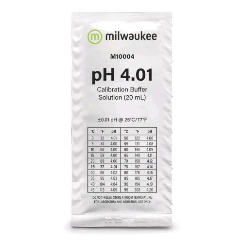 MILWAUKEE - M10004B - SOLUZIONE TAMPONE DI CALIBRAZIONE PH 4.01 - 20 ML
