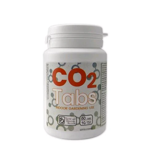 COMPRESSE DI CO2 A RILASCIO EXTRA LENTO - BOTTIGLIE DA 60 COMPRESSE