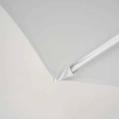 Ombrellone palo laterale 3mt in metallo colore bianco