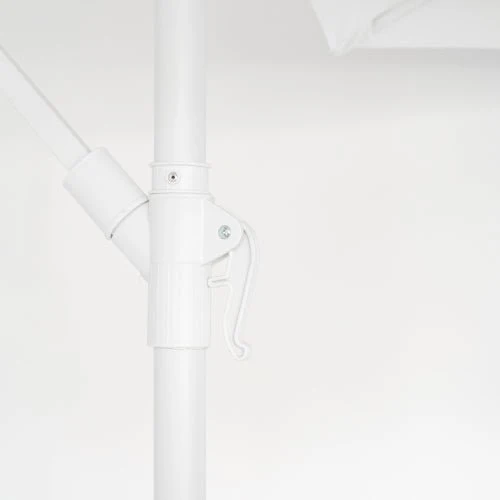 Ombrellone palo laterale 3mt in metallo colore bianco