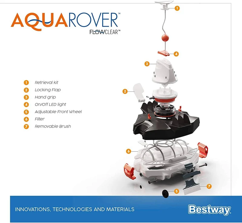 ROBOT 58622 Acquarover Bestway automatico
