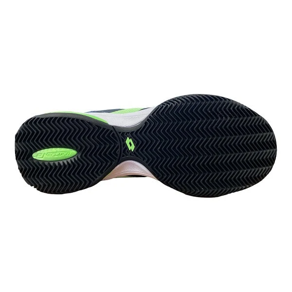Lotto scarpa da padel da uomo Superrapida 400 IV 217300 1TA nero-verde