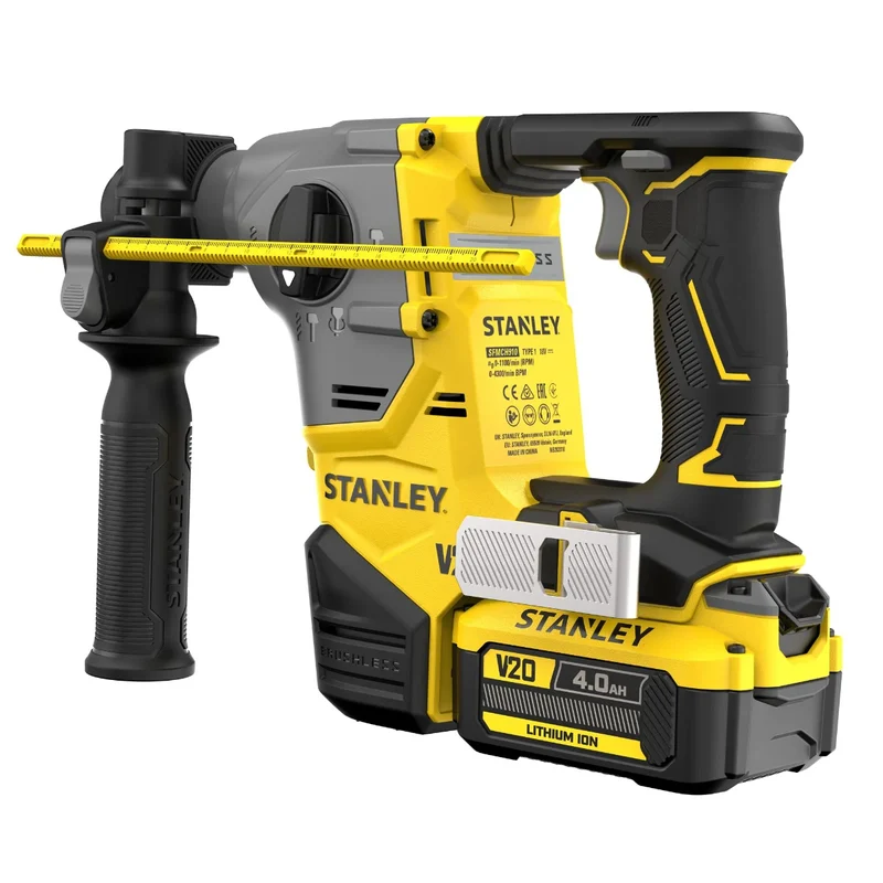 STANLEY SFMCH910M2T-IT Martello SDS-Plus compatto V20 -18V - 2.5J 2x4Ah