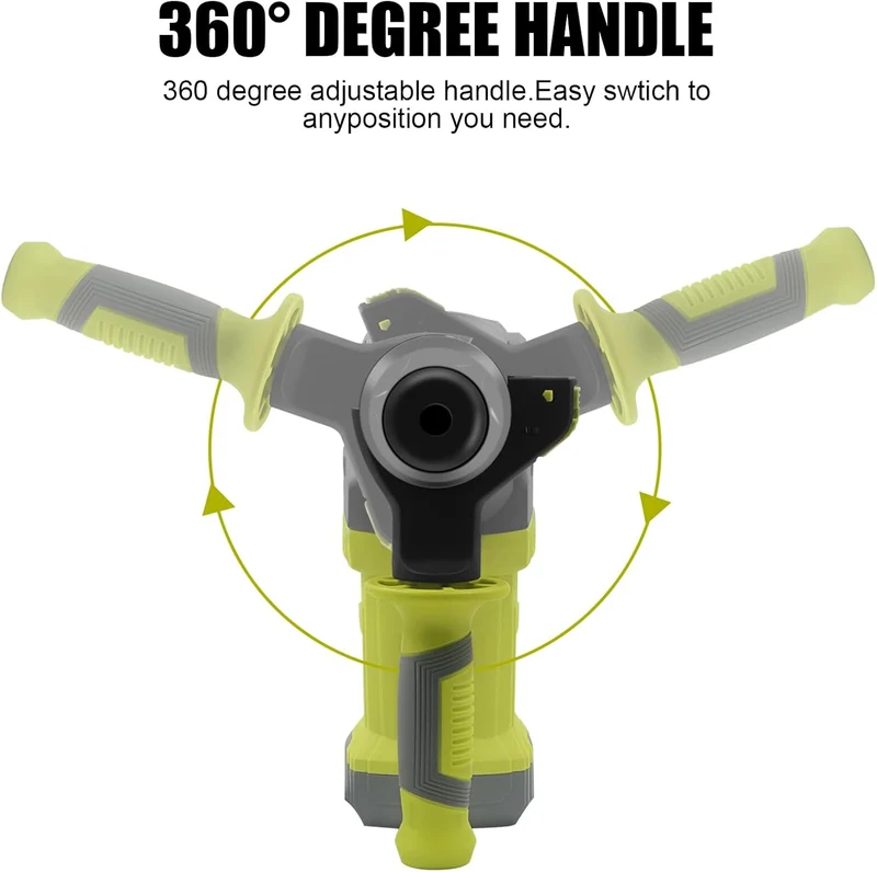 DEWINNER SDS-Plus Hammer Drill, 1500 W, 6 Speed, 850RPM, 4400BPM, 5.5J, Safety Clutch & Anti-Vibration Technology, 3 Functions, Including Organizer, Chisel and Drill 32 mm