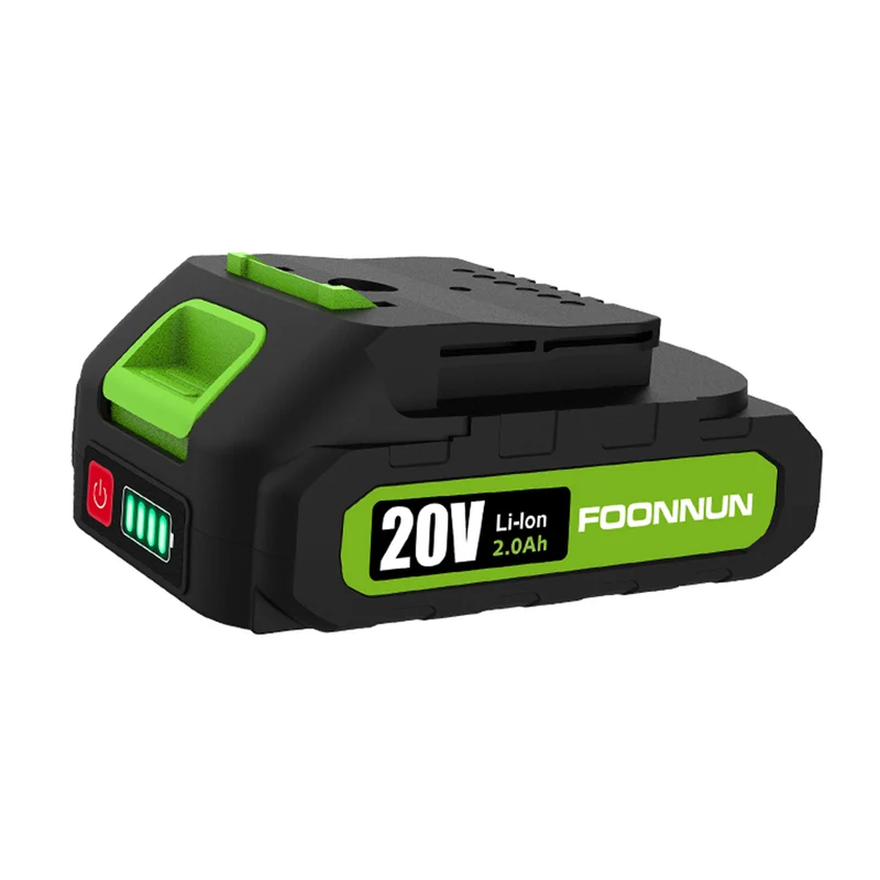 FOONNUN Battery 2.0 Ah Lithium-Ion, For FOONNUN Cordless tools