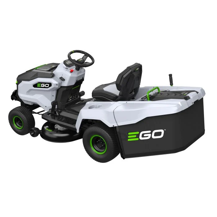 Ego Power TR3801E-B Trattorino a Batteria con Cesto di Raccolta
