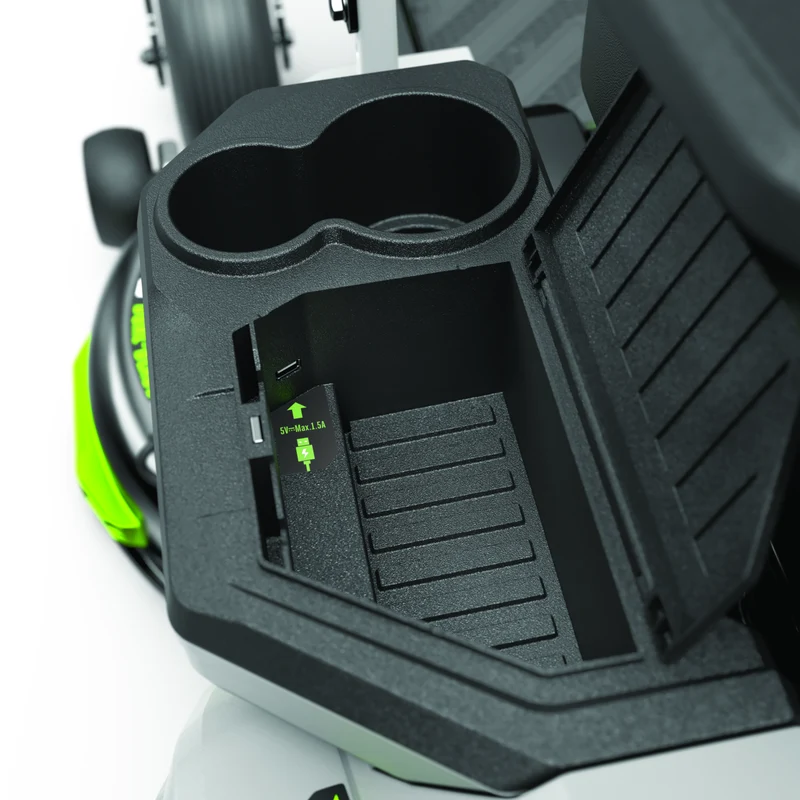 PROMO EGO Power ZT4201E-L Z6 Trattorino Tosaerba a Raggio Zero + OMAGGIO 4 Batterie da 10.0 Ah