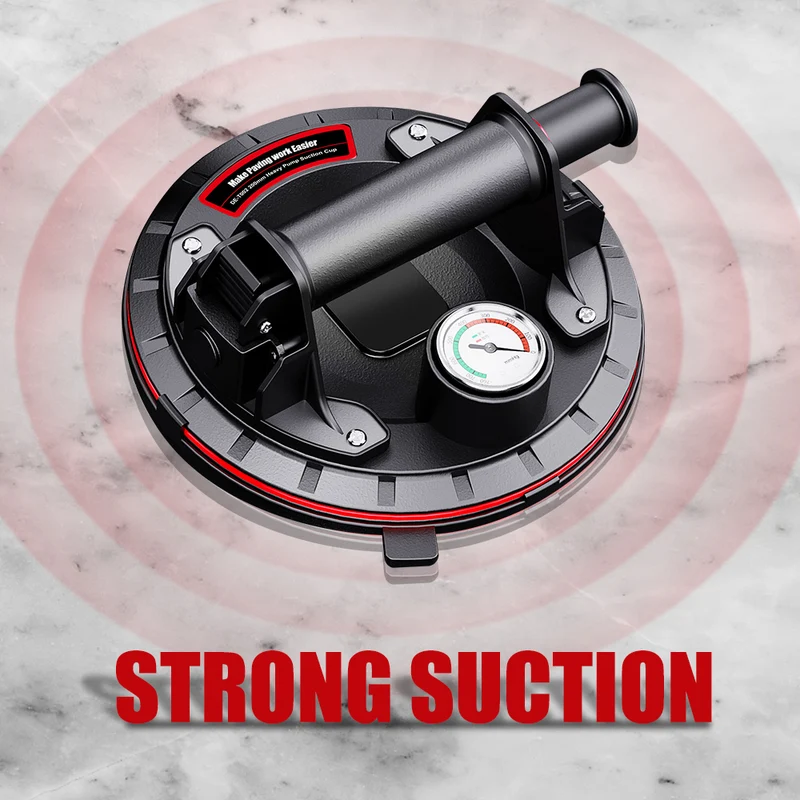 DEWINNER Heavy Duty Suction Cups for Glass Suction Cups to Lift Large Glass Suckers Lifters Large Suction Cups for Glass Window Vacuum Suction Cup Material Lift Tile
